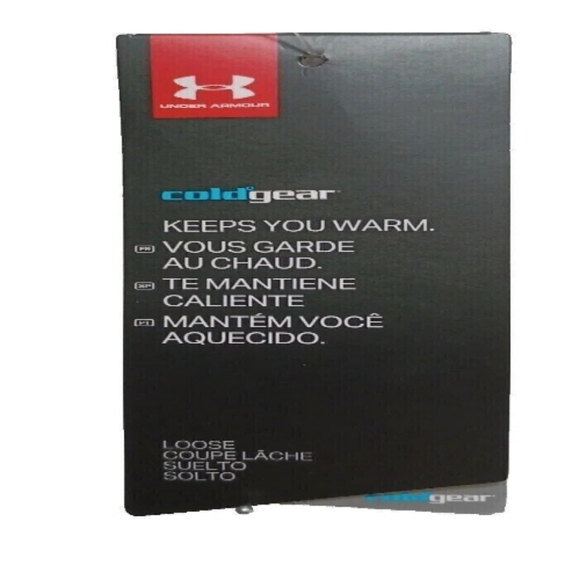 NP New Under Armour 3XL Fleece Pullover Hoodie Cold Gear Men's Dynasty Blue XXXL - Picture 9 of 14